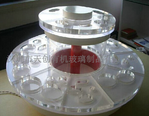 【有機(jī)玻璃旋轉(zhuǎn)展示架】給你的視覺沖擊！